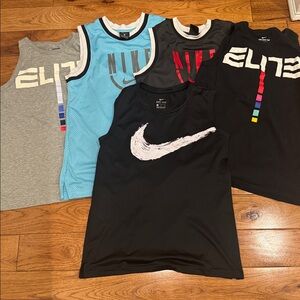 5 Boys nike XL Tank Tops. Worn a few times.